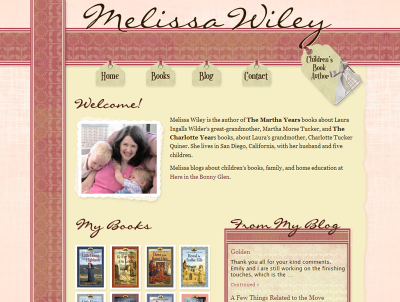 Author Melissa Wiley