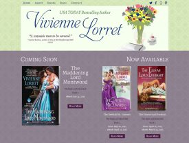 Romance Author Vivienne Lorret