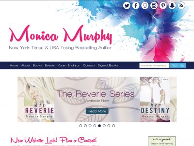 Romance Author Monica Murphy