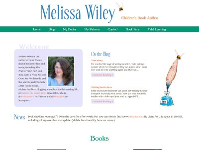 Children's Author Melissa Wiley
