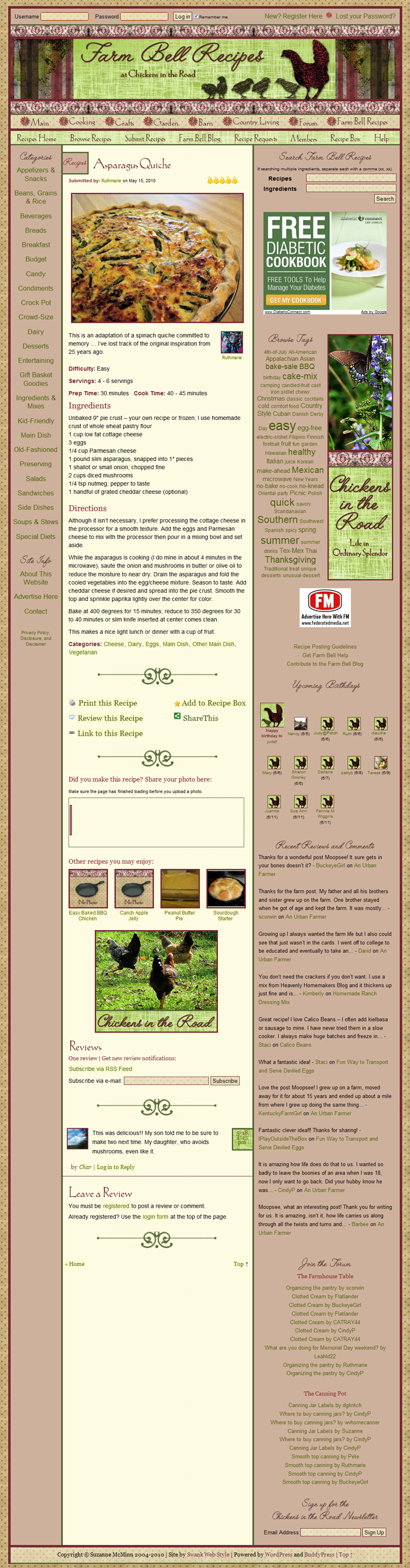 Farm Bell Recipes Recipe page