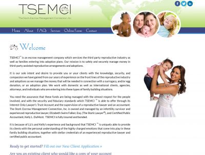 TSEMCI – The Stork Escrow Management Connection, Inc.